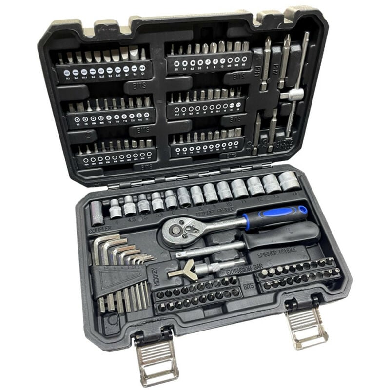 Coffret de Douilles, Clés et Embouts de Vissage Multiusage - 130 pièces Omnivor