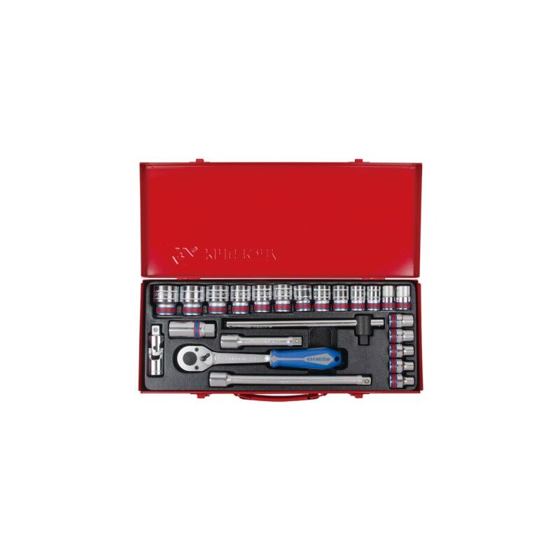 Coffret de douilles 1/2 24 pièces - King Tony