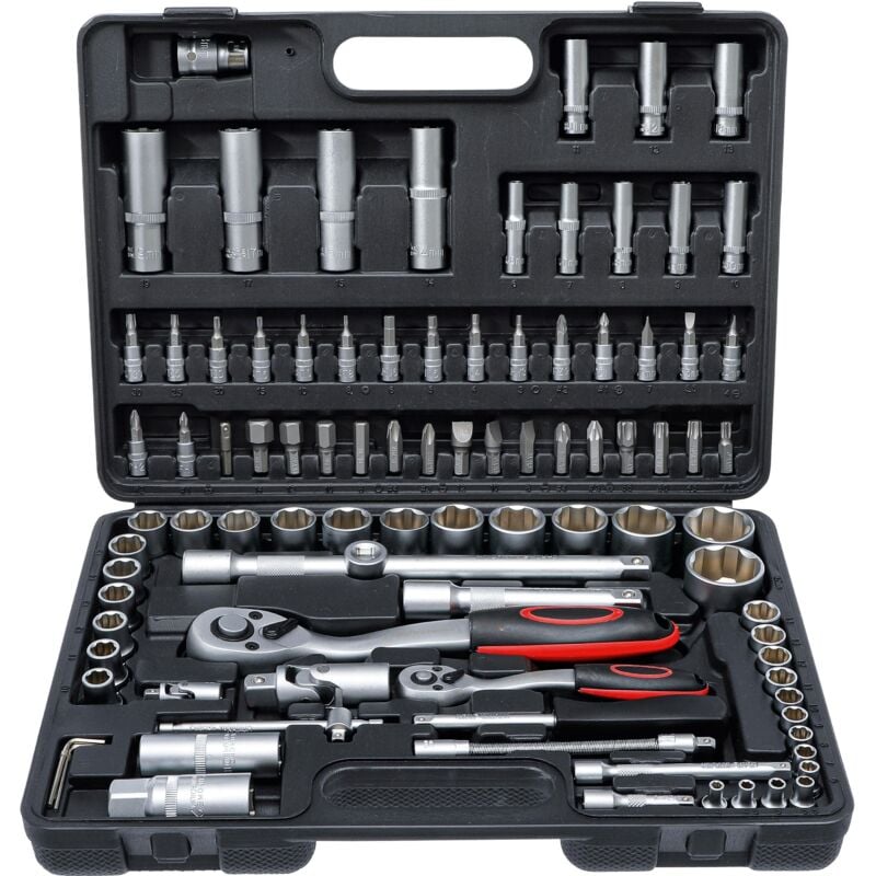 Bgs Technic - Coffret de douilles 6,3 mm (1/4') / 12,5 mm (1/2') 94 pièces