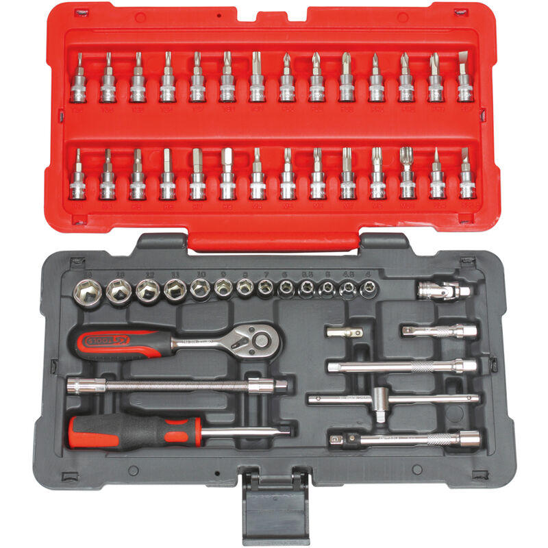 Coffret de douilles et accessoires ULTIMATE® 1/4'' 50 pièces