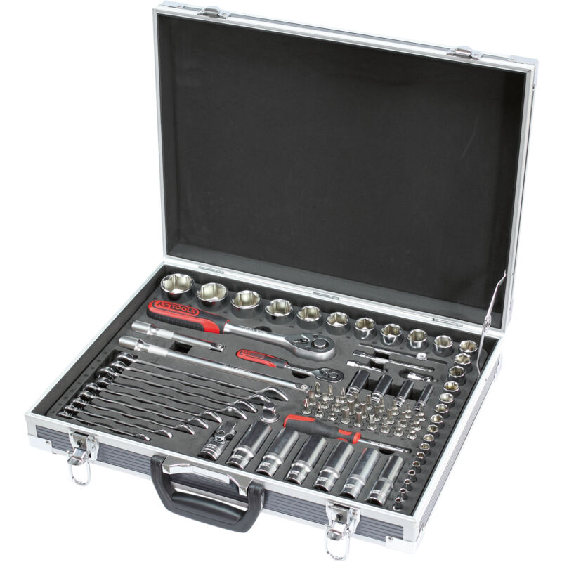 Kstools - ks Tools - Coffret de douilles et accessoires ultimate 1/4'' - 1/2'', 83 pièces - 922.0683
