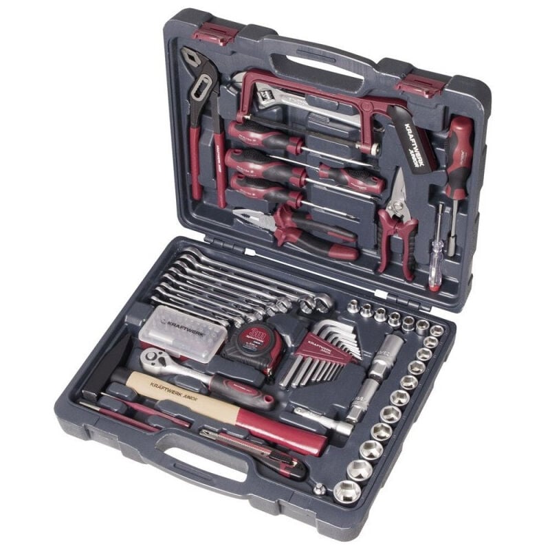 Coffret de douilles Pro-Line 1/4" + 1/2" Kraftwerk 93 pièces - 204.203.601