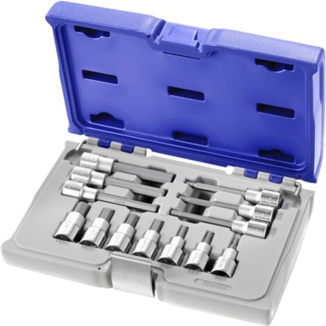 Coffret de douilles tournevis 6 pans 1/2' - 13 pièces - Expert