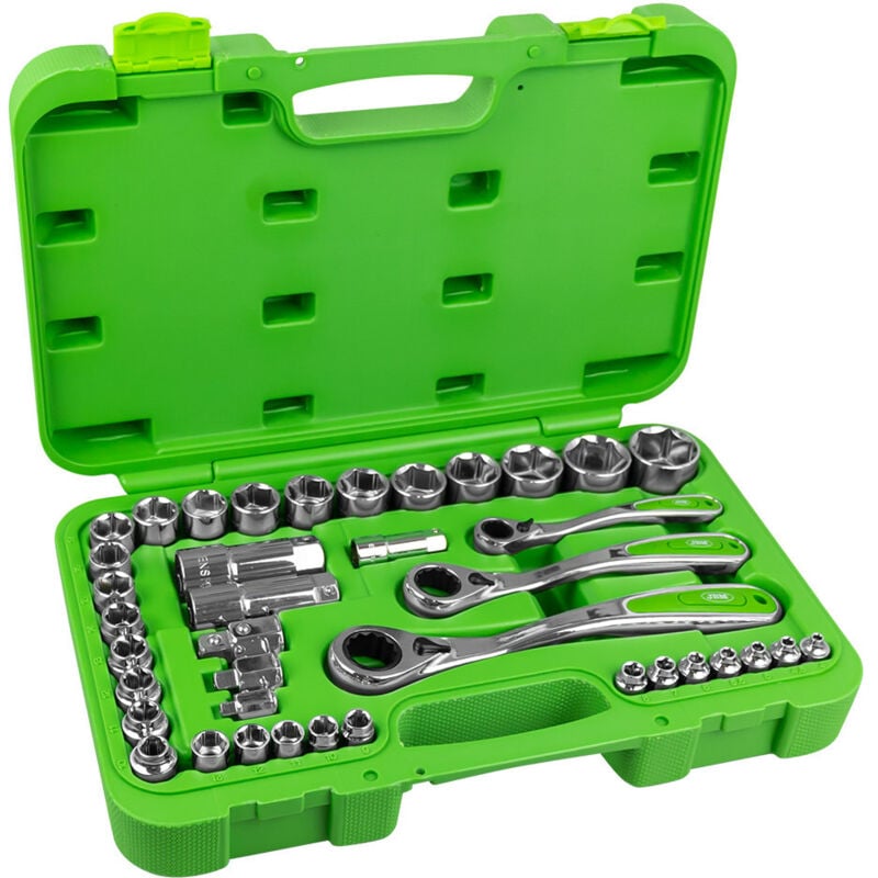 JBM - 39PCS mallette à outils hexagonale à profil bas 52418