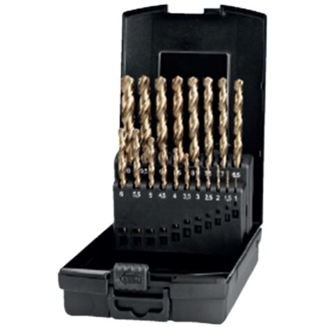 Coffret de foret HSS de 1 a 13 mm pour inox Van ommen