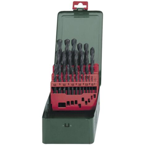 Coffret de forets HSS-R METABO - 25 pièces - 627152000