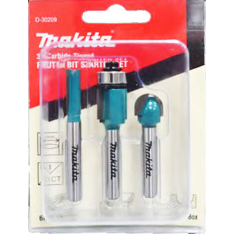 Coffret de forêts pour le bois Makita 3 unités
