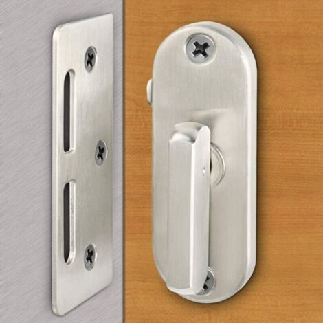 Coffret de forets pour perceuse 90 degrés flip en acier inoxydable porte coulissante serrure loquet came serrure boucle de porte incurvée