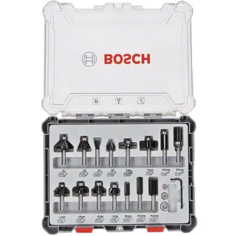 Coffret de fraises mixtes 15 pièces - BOSCH - 2607017472