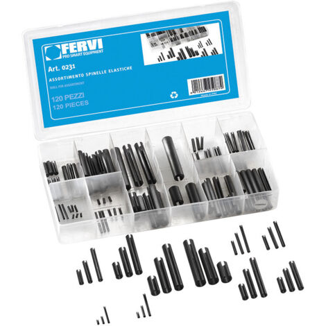 COFFRET DE GOUPILLES ELASTIQUES 120 PCS 0231