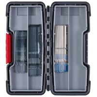 Coffret de lames scie sauteuse BOSCH GST 150 BCE - 30 pièces bois et métal - 2607010903