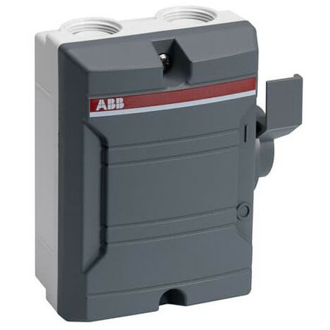 Coffret de Proximité 25A 3 pôles IP65 Gris 2CMA142403R1000 ABB 999003