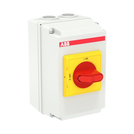 Coffret de Proximité 25A 660V DC IP65 poignée R/J 1SCA125127R1001 ABB 913906