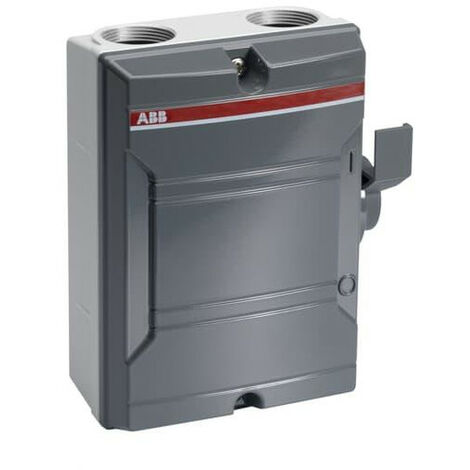 Coffret de Proximité Alu 40A 4 pôles IP65 Gris 2CMA142416R1000 ABB 999015