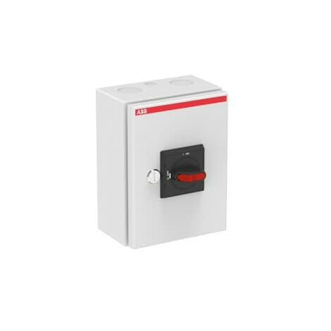 Coffret de Proximité métallique 63A 4P IP65 poignée Noire 1SCA022562R6140 ABB 918042