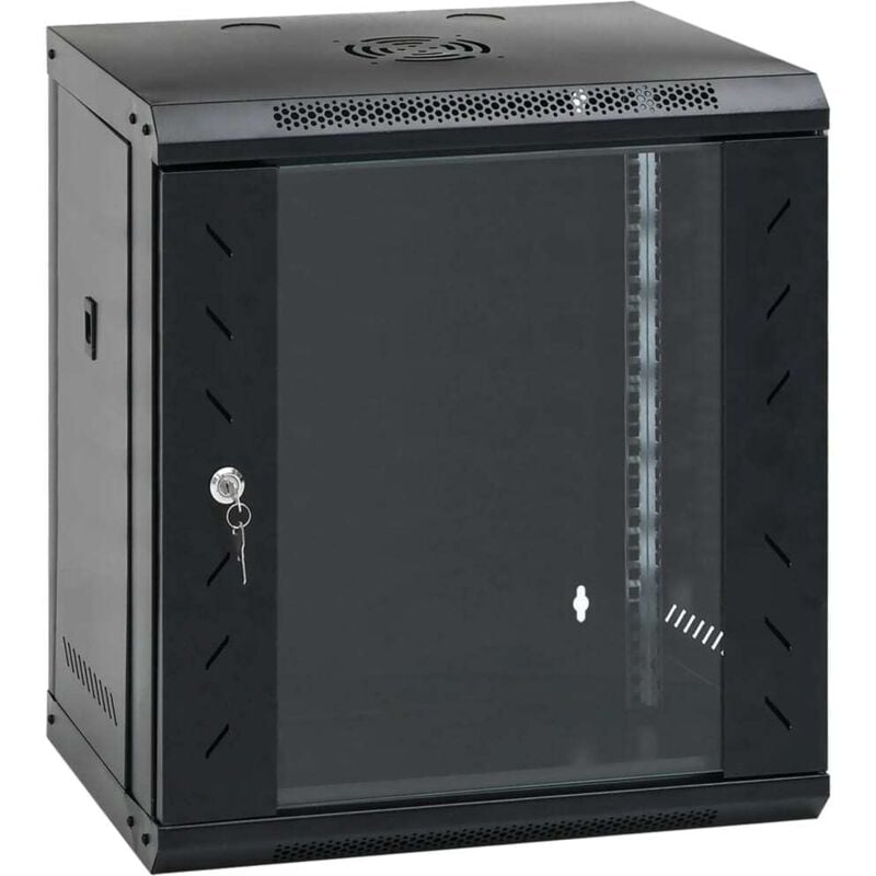 Vidaxl - Coffret de réseau mural 12U 19' IP20 53x40x60 cm