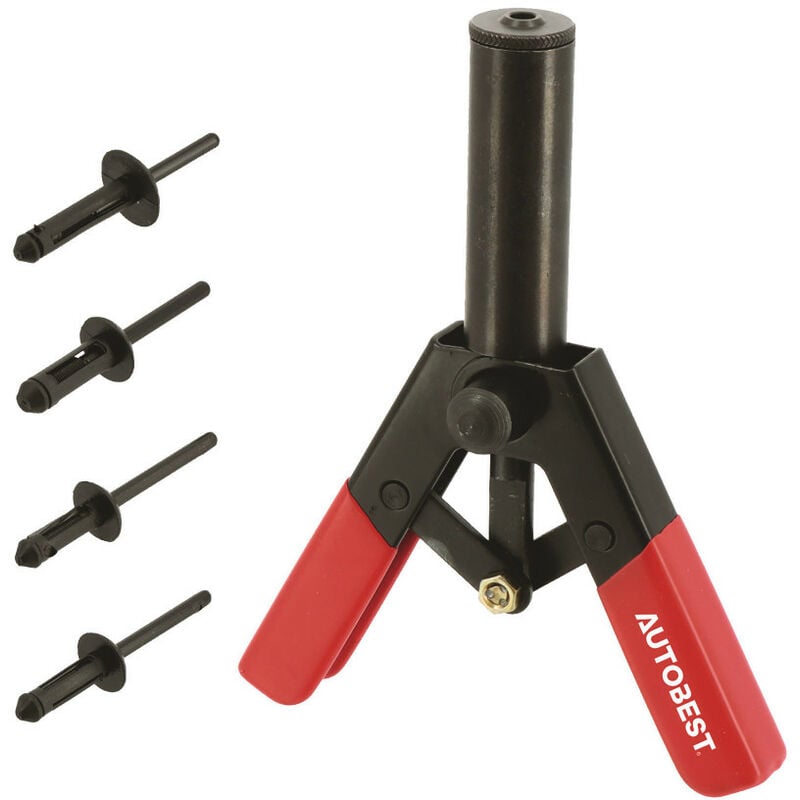 Coffret de rivets plastique + pince