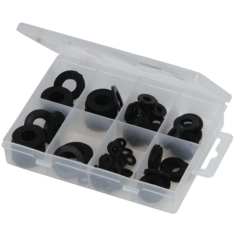 Fixman - coffret de rondelles en caoutchouc 120 pcs 961227