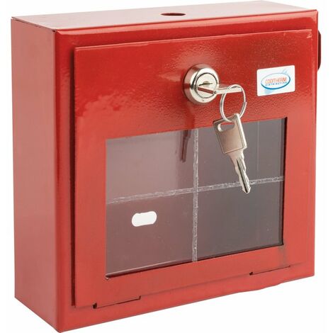 Coffret de sécurité nu + étiquette - Coditherm - Rouge