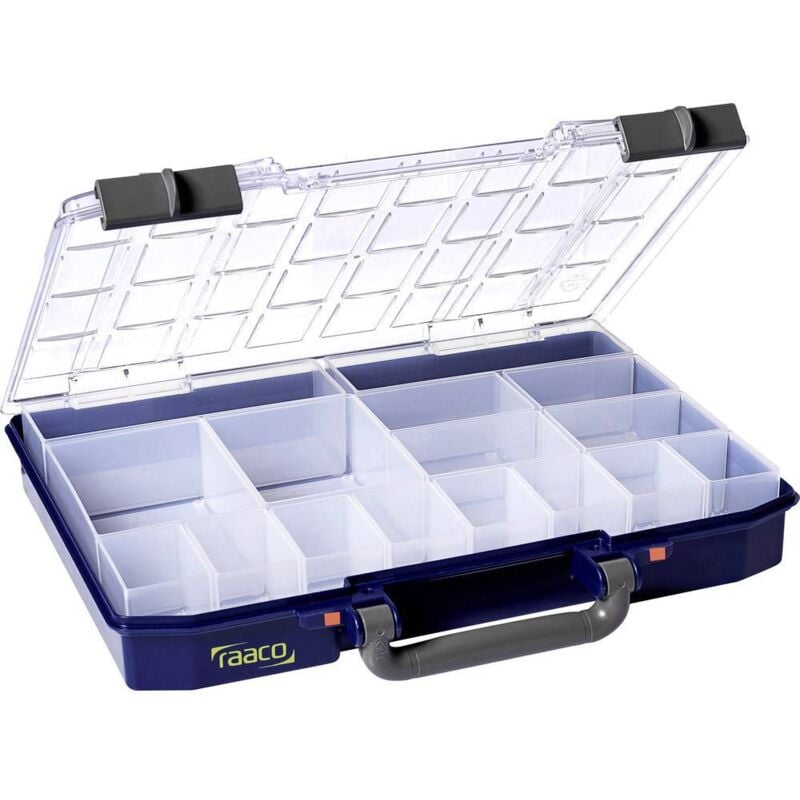 CarryLite 55 4x8-16 Coffret de rangement (l x l x h) 337 x 278 x 57 mm Nombre de compartiments: 16 Contenu 1 pc(s - Raaco