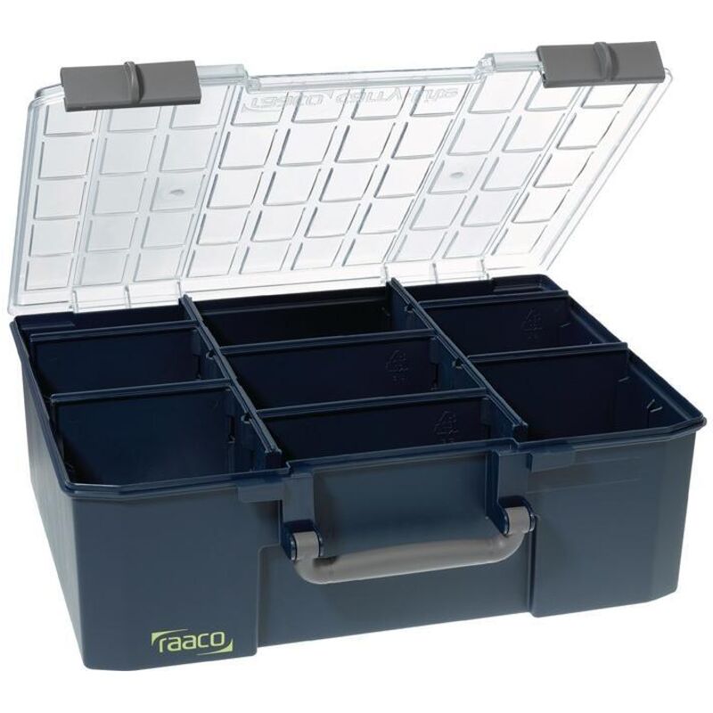 Raaco - Coffret plastique 9 rangements