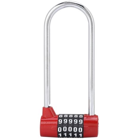 Coffret de Sûreté à Combinaison en Alliage de Zinc avec Serrure à Code à Chiffres en Forme de U pour Portes de Meubles