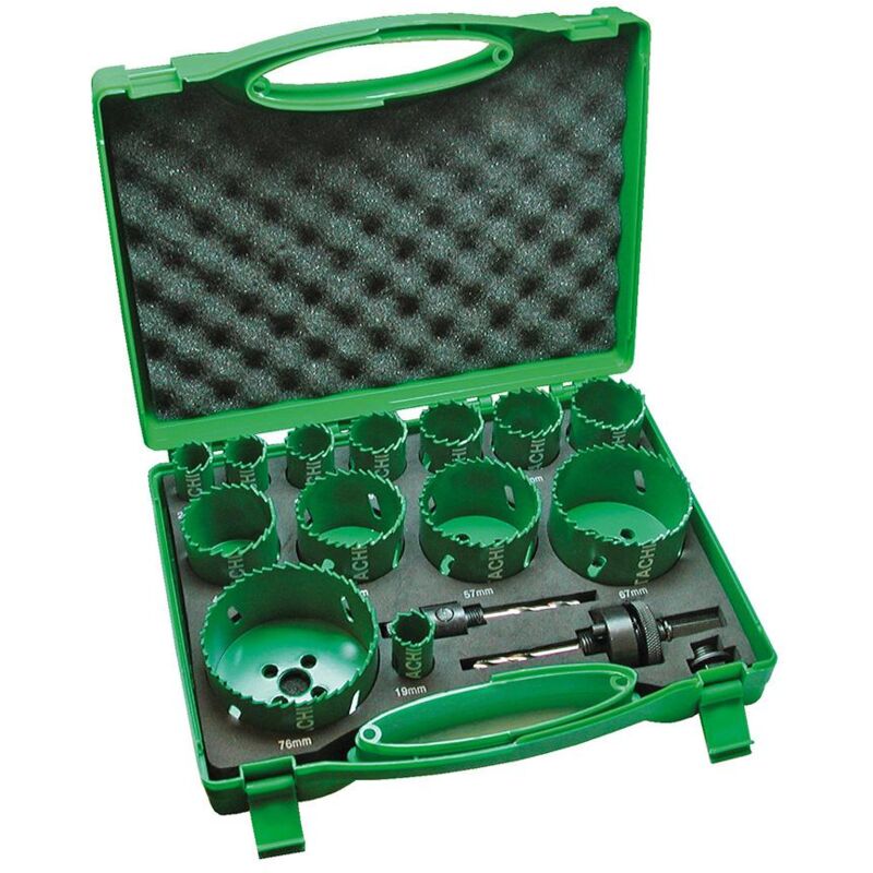 Hikoki - Coffret combi 13 scies cloche Ø19 à 76mm 752174