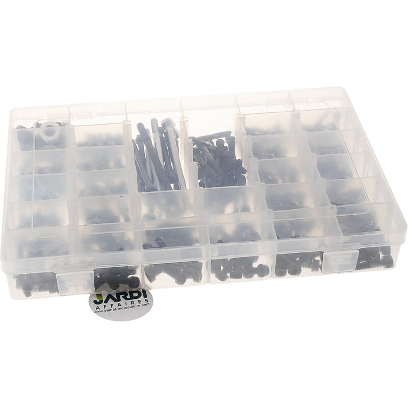 Coffret de vis et écrou complet compatible avec Husqvarna 137 à 450