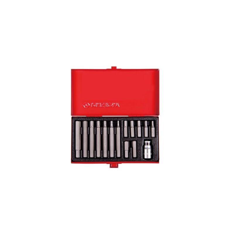 Coffret embouts mâles 6 pans 15 pièces - King Tony