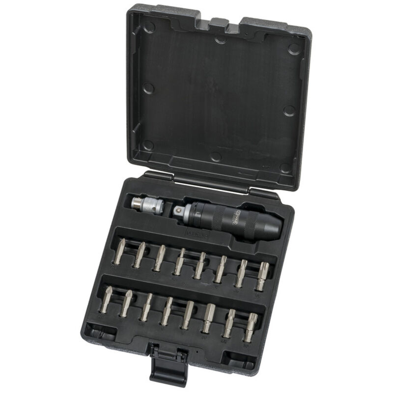 Kstools - ks Tools - Coffret de tournevis à frapper avec embouts, 18 pièces - 515.2000