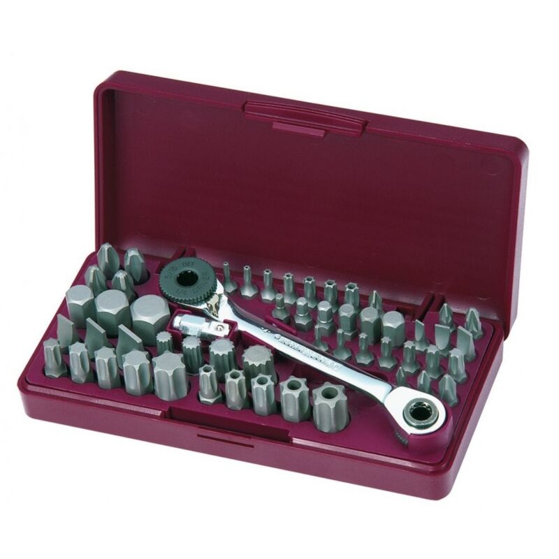 Coffret d'embouts Tribit 1/4+5/16' 55 pc Kraftwerk