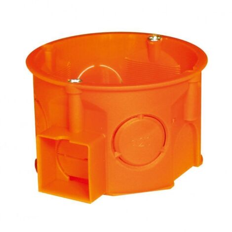 Coffret d'encastrement 60 rangées, peu profond, avec vis - S60KFw
