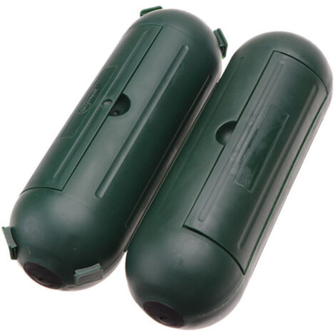 Coffret d'extension de jardin IP54 2 pièces - Vert