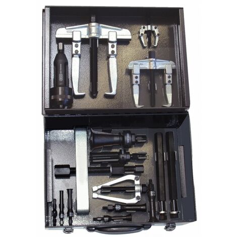 Coffret d'extracteurs prise intérieure - extérieure Ø 10 - 45 mm - 10 pcs
