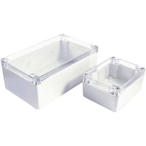 Coffret d'installation Camdenboss 7200-238C Polycarbonate gris clair (RAL 7035), transparent(e) 265 x 185 x 95 1 pc(s) A406651