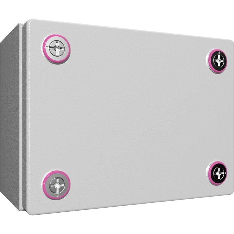 Rittal KX 1529.000 Coffret d'installation, Boîtier mural 200 x 150 x 120 Tôle d'acier gris clair 1 pc(s)