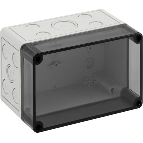 Coffret d'installation Spelsberg TK PC 1811-11-TM 13750601 gris clair 110 x 180 x 111 Polystyrène, Polycarbonate, Polyu