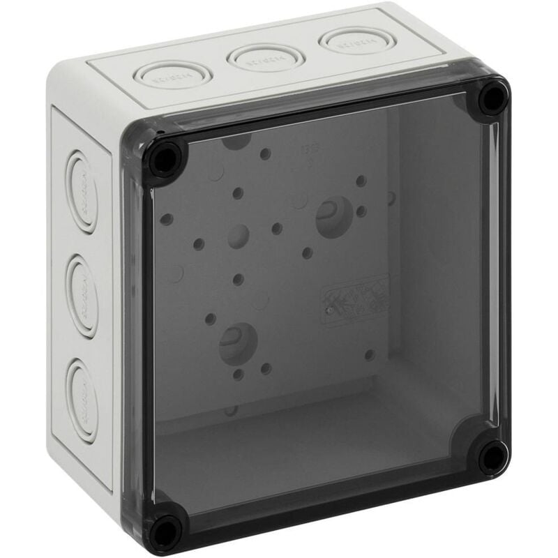 Spelsberg - Coffret d'installation tk ps 1313-7-tm 10600501 gris clair (ral 7035) 130 x 130 x 75 Polycarbonate, Polystyrè