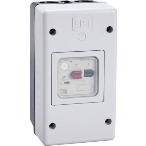 Coffret dinstallation WEG MPE66G gris clair 92 x 167 x 83 plastique 1 pc(s)