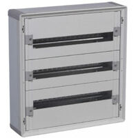 Coffret distribution isolant XL³160 tout modulaire 3 rangées et 72 modules - 401803 - Legrand