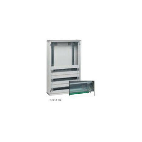 Coffret distribution isolant XL3160 tout modulaire avec espace dédié pour kit de branchement 4 rangées (401816)