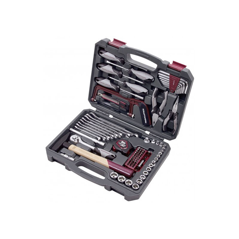 Bien choisir ses outils de bricolage sans se tromper 42 Kraftwerk â Coffret multi-outils 96 piĂšces â Outils 1/4' et