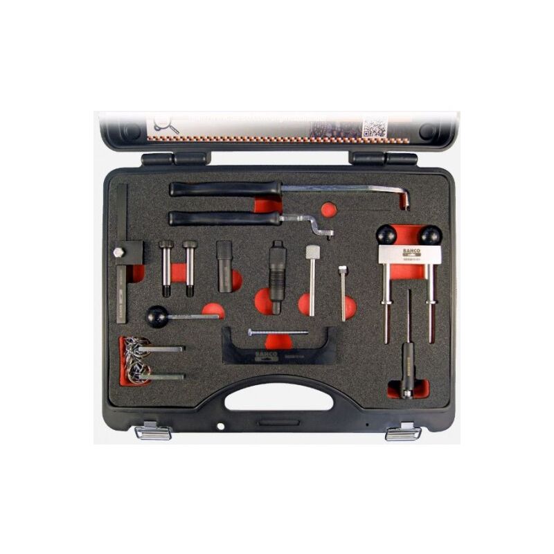 Coffret d'outils de calage pour moteurs wm 1.4-1.6-1.8-2.0 Essence - Bahco