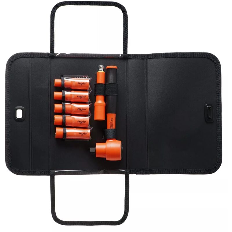 MJW Jeu d'outils isolés 3/8'' VDE 1000V