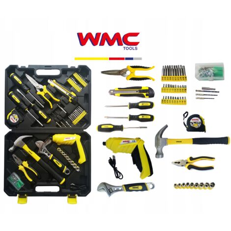 Coffret d'outils WMC 110 pièces Clés, tournevis et embouts