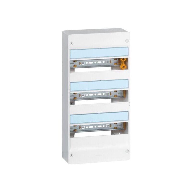 Legrand - Coffret Drivia 13 modules 3 rangées IP30 IK05 - Blanc RAL9003 -401213