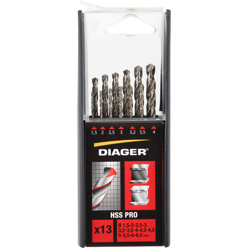 Coffret de 13 forets HSS Pro - 719C