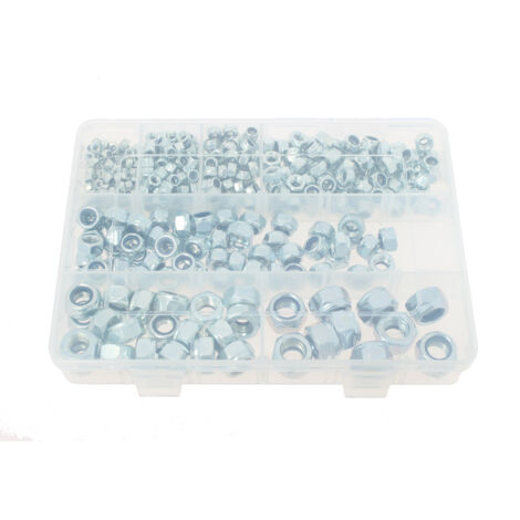 Coffret ecrou hexagonal frein - 470 pc mm