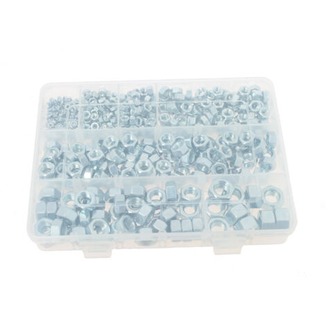 Coffret ecrou hexagonaux - 530 pc mm
