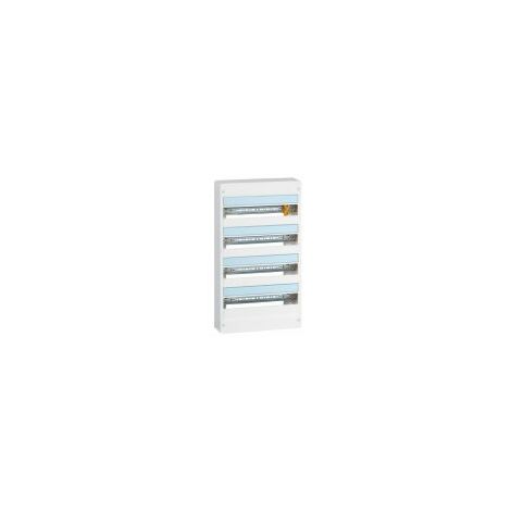 Coffret électrique à équiper - 4 rangées - 72 modules - Avec borniers - 401224 - Drivia - Legrand